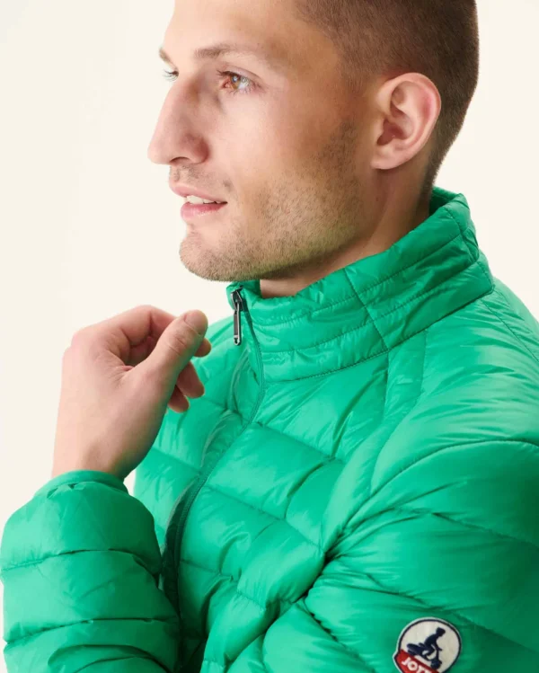 Best Sale Matt Green Lightweight Padded Jacket Men Down Jackets And Jackets