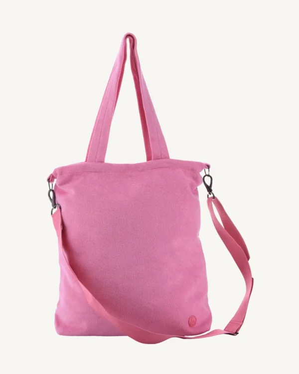 Flash Sale Maxi Cotton Terry Tote Bag Intense Pink Sand Men Bags And Luggage