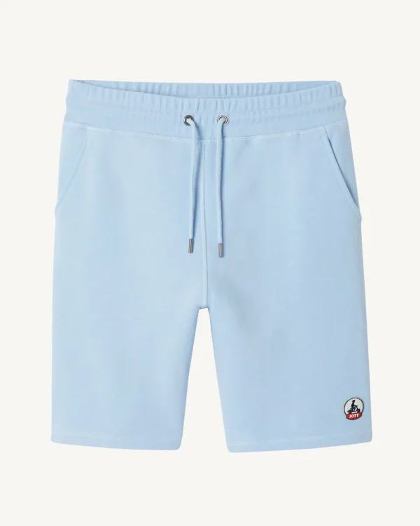 Hot Medellin Light Blue Organic Cotton Shorts Men Clothes