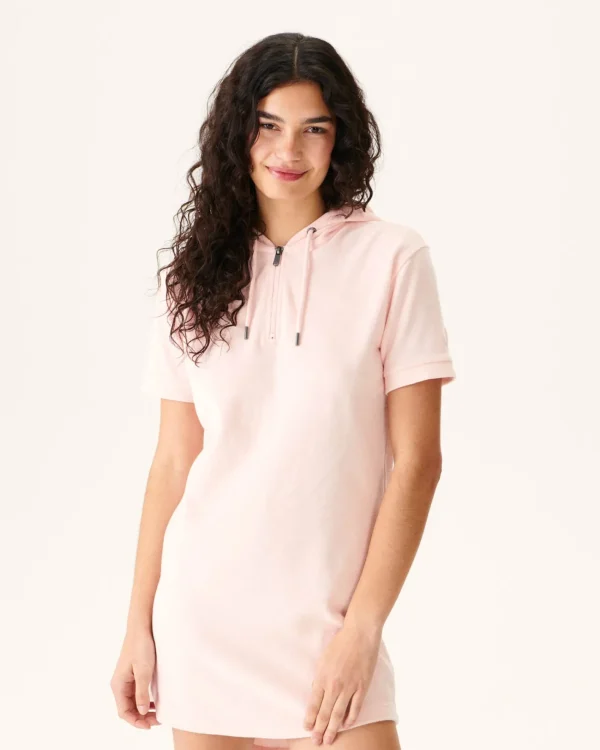 Outlet Meg Light Pink Toweling Dress Women Clothes