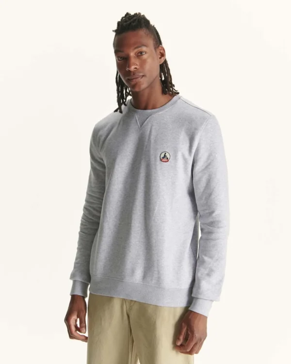 Fashion Men'S Sweatshirt Heather Gray Braga Men Clothes