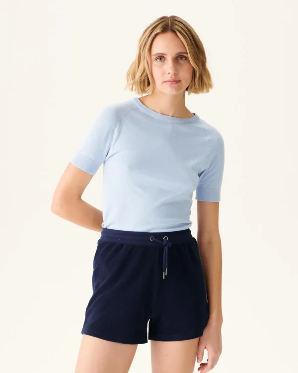 Store Navy Alicante Terry Shorts Women Clothes