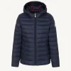 Outlet Navy Carla Children'S Lightweight Hooded Down Jacket Kids Down Jackets