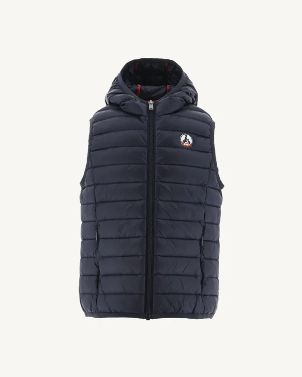 Cheap Navy Djam Children'S Sleeveless Down Jacket Kids Down Jackets