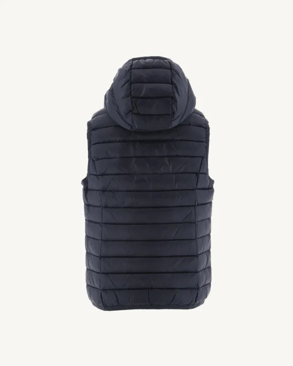 Cheap Navy Djam Children'S Sleeveless Down Jacket Kids Down Jackets