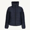 Shop Navy Louisa Light Padded Jacket Women Down Jackets & Jackets