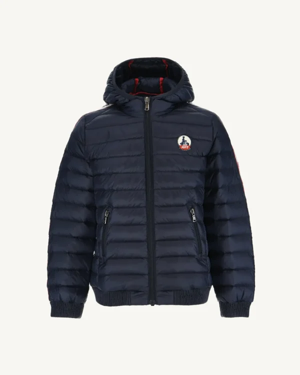 Shop Navy Ludo Children'S Hooded Down Jacket Kids Down Jackets