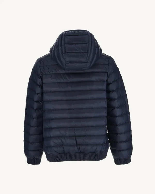 Shop Navy Ludo Children'S Hooded Down Jacket Kids Down Jackets