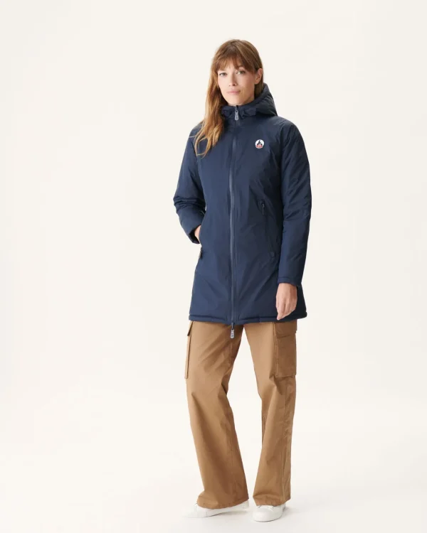 Clearance Navy Moscow Reversible Down Jacket Women Down Jackets & Jackets