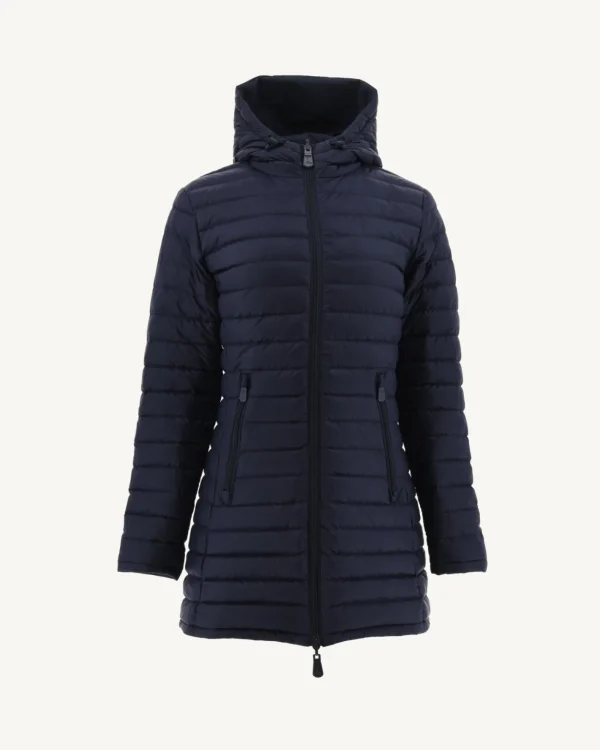 Clearance Navy Moscow Reversible Down Jacket Women Down Jackets & Jackets