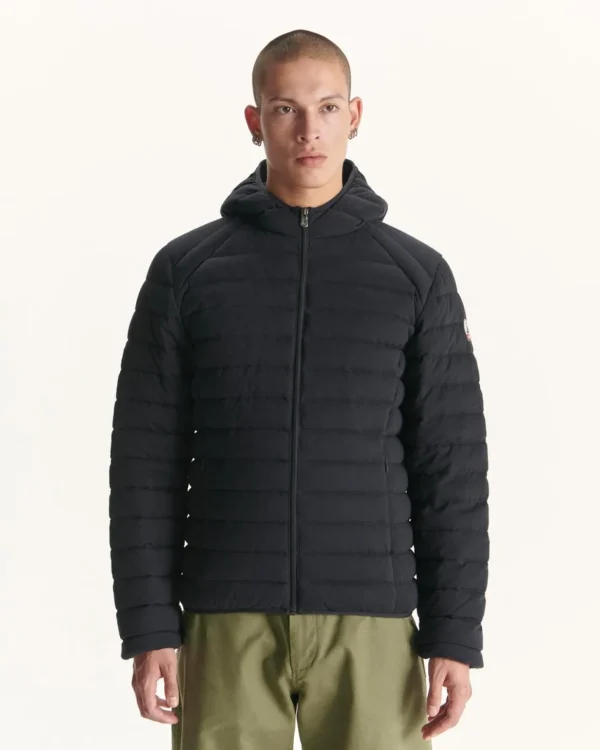 Best Navy Nico Hooded Jersey Puffer Jacket Men Down Jackets And Jackets