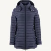 Outlet Navy Nour Hooded Down Jacket Women Down Jackets & Jackets