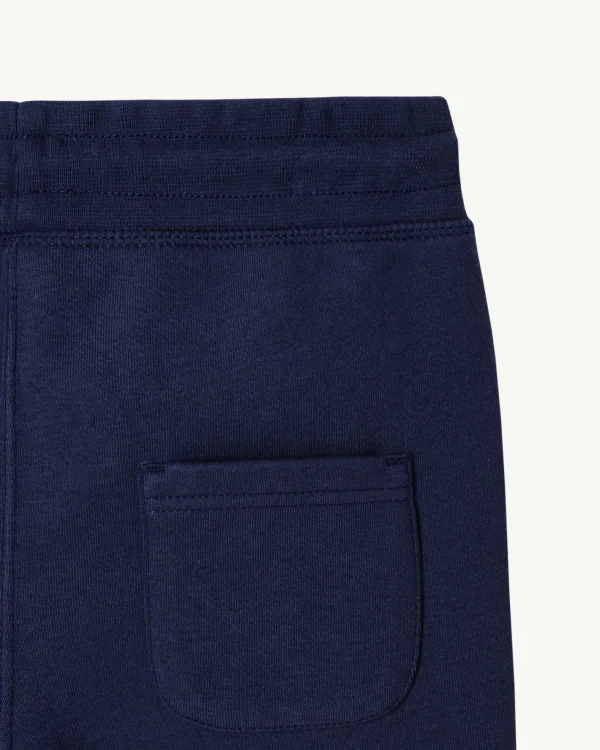 Flash Sale Navy Organic Cotton Shorts For Kids Pereira Kids Clothes