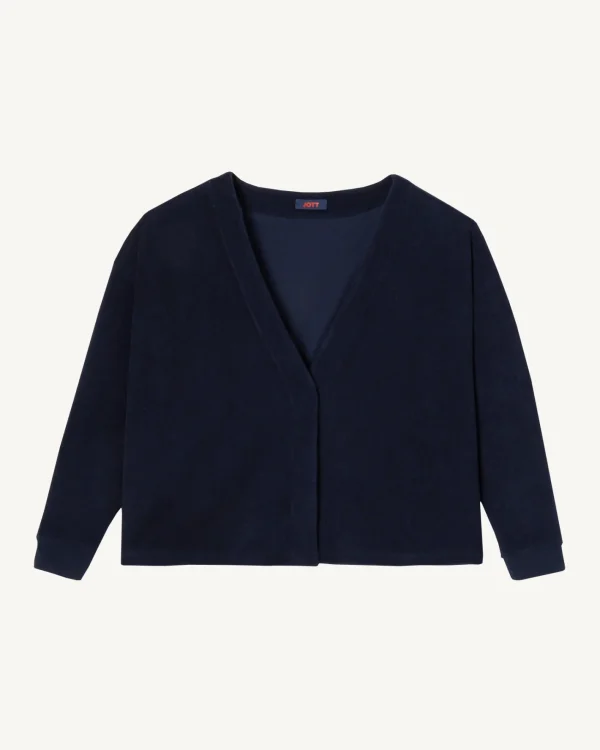 Best Navy Pamplona Long Sleeve Cardigan Women Clothes