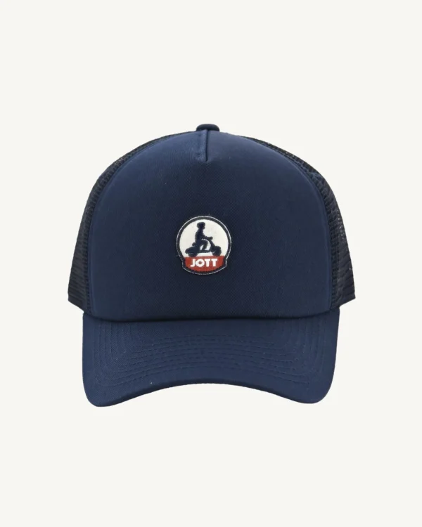 Discount Navy Rise Cotton And Mesh Cap Men Accessories