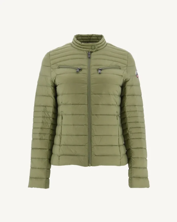 Best Nina Light Khaki Lightweight Padded Jacket Women Down Jackets & Jackets