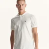 Outlet Organic Cotton Polo Shirt White Marbella Men Clothes