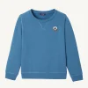 New Organic Cotton Sweatshirt Barcelos Children'S Blue Jeans Kids Clothes