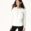 Cheap Organic Cotton Sweatshirt White Elvas Women Clothes