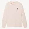 Flash Sale Organic Cotton Sweatshirt Light Pink Elvas Women Clothes