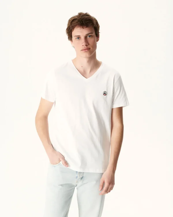 Discount Organic Cotton T-Shirt White Benito Men Clothes