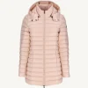 Discount Pale Pink Nour Hooded Padded Jacket Women Down Jackets & Jackets