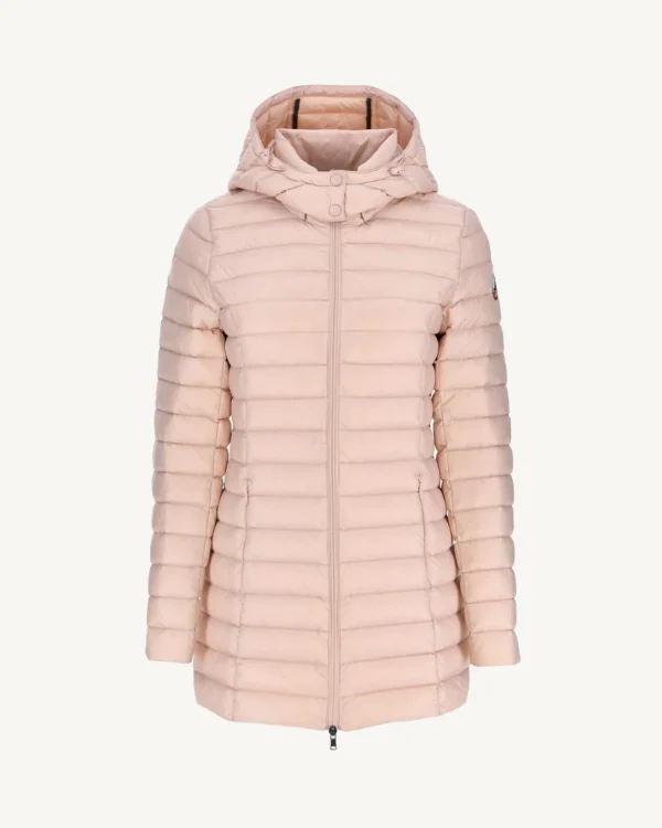 Discount Pale Pink Nour Hooded Padded Jacket Women Down Jackets & Jackets