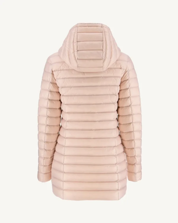 Discount Pale Pink Nour Hooded Padded Jacket Women Down Jackets & Jackets