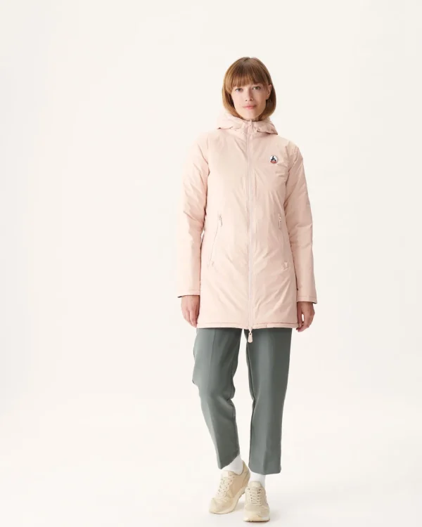 Cheap Pale Pink/Moscow Aubergine Reversible Down Jacket Women Down Jackets & Jackets