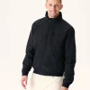 Sale Pocketable Hooded Jacket Black Oregon Men Down Jackets And Jackets