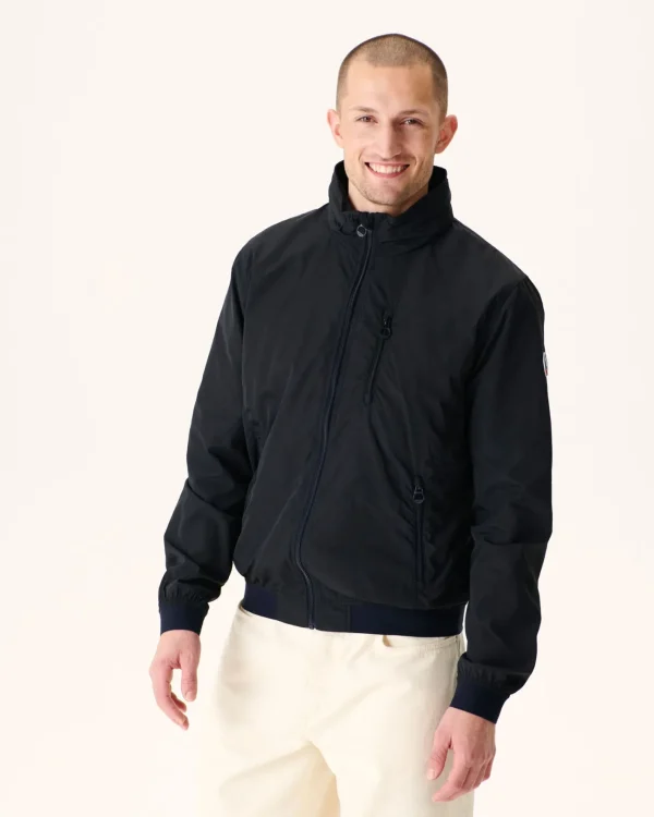 Sale Pocketable Hooded Jacket Black Oregon Men Down Jackets And Jackets