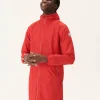 Online Pocketable Raincoat Bright Red Stockholm Men Down Jackets And Jackets