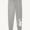 Flash Sale Recycled Cotton Joggers Heather Gray Moledo Men Clothes