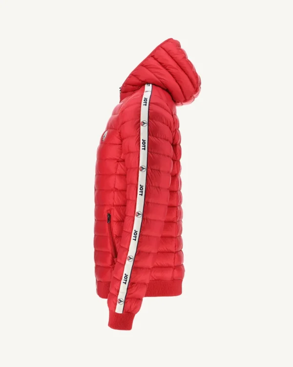 Clearance Red Colin Hooded Puffer Jacket Men Down Jackets And Jackets