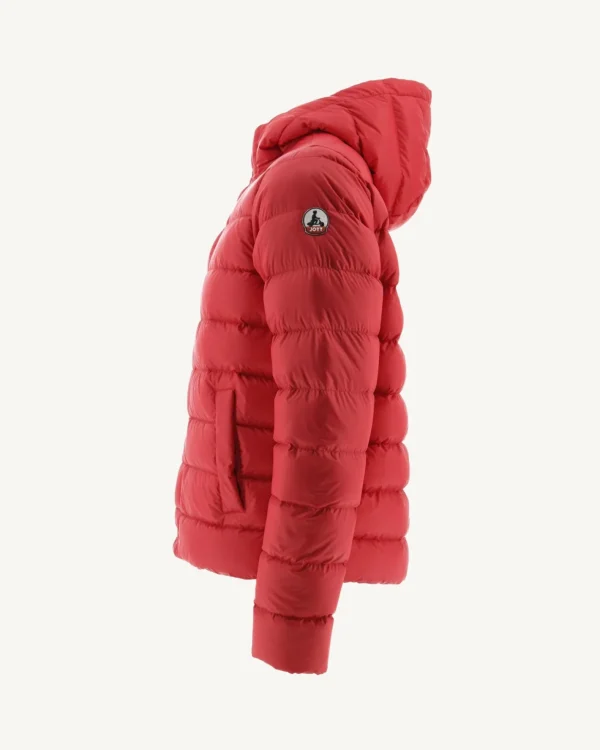 Hot Red Jorge Hooded Puffer Jacket Men Down Jackets And Jackets