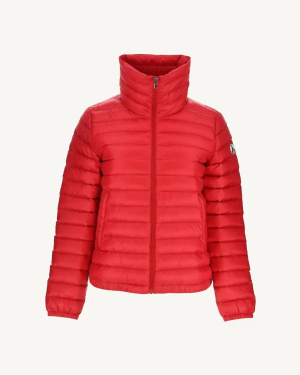 Best Sale Red Louisa Lightweight Padded Jacket Women Down Jackets & Jackets