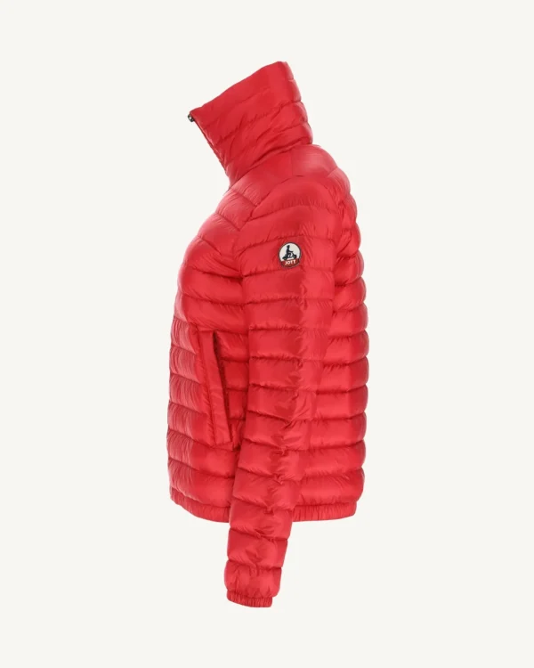 Best Sale Red Louisa Lightweight Padded Jacket Women Down Jackets & Jackets