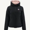 Best Sale Reversible Down Jacket Black/Vienne Pale Pink Women Down Jackets & Jackets