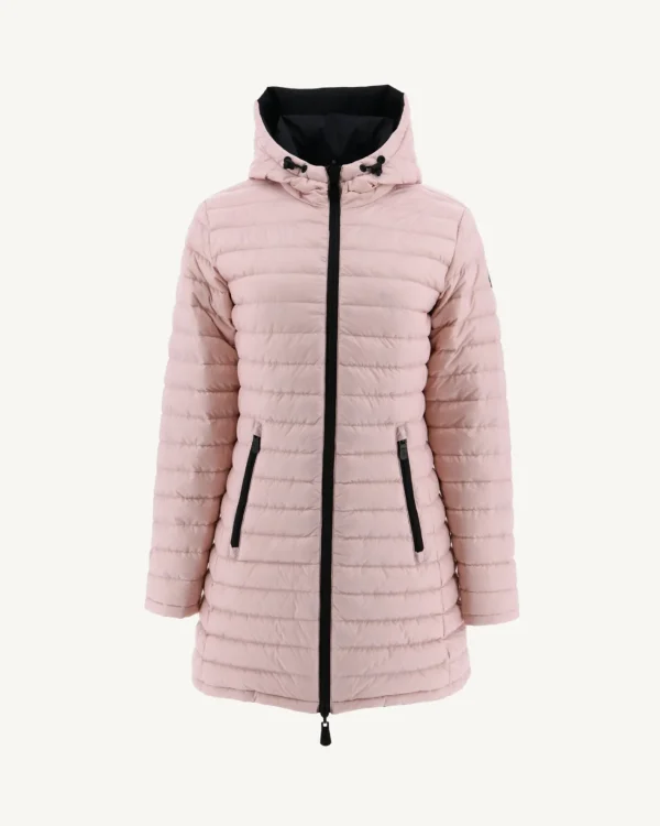 Hot Reversible Down Jacket Black/Pale Pink Moscow Women Down Jackets & Jackets