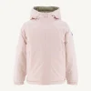 Online Reversible Down Jacket Light Pink/Beige Child Zurich Kids Down Jackets