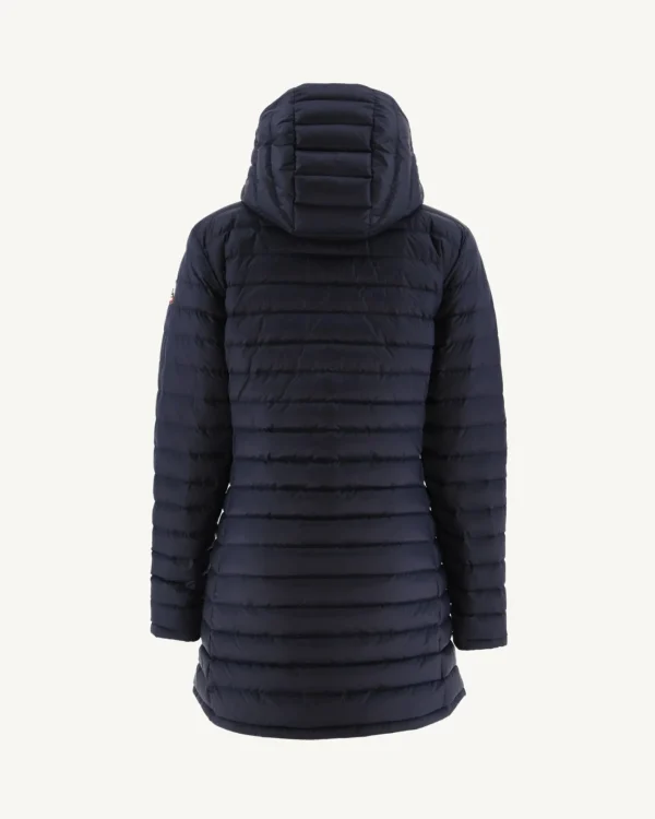 Flash Sale Reversible Down Jacket White/Moscow Navy Women Down Jackets & Jackets