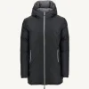 Hot Reversible Extreme Cold Hooded Down Jacket Black/Anthracite Toronto Men Down Jackets And Jackets