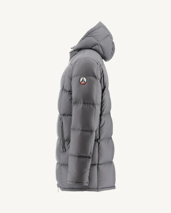 Hot Reversible Extreme Cold Hooded Down Jacket Black/Anthracite Toronto Men Down Jackets And Jackets