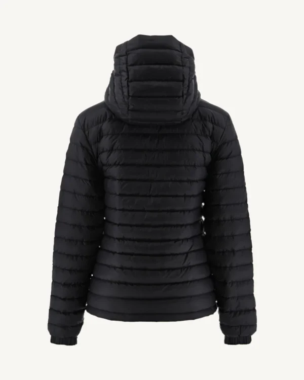 Sale Reversible Hooded Puffer Jacket Noir Vienne Women Down Jackets & Jackets