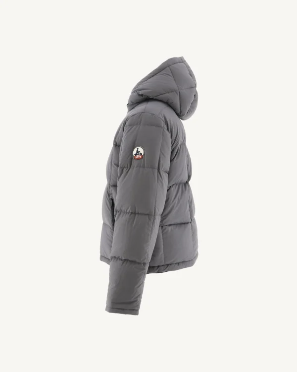 Hot Reversible Hooded Winter Jacket For Children Black/Anthracite Yoko Kids Down Jackets