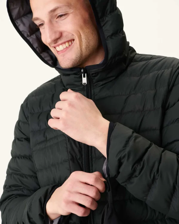 Sale Reversible 5-In-1 Hooded Parka Black Gobi Men Down Jackets And Jackets