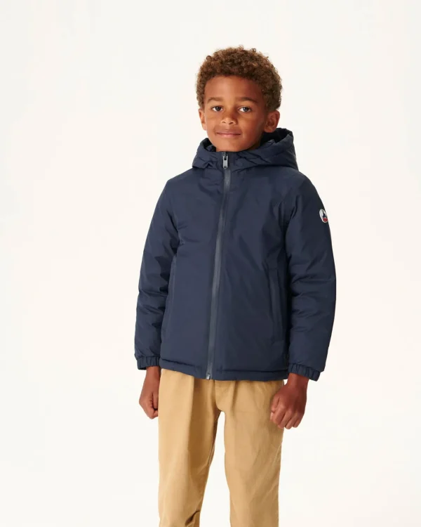 Sale Reversible Jacket Navy Child Zurich Kids Down Jackets