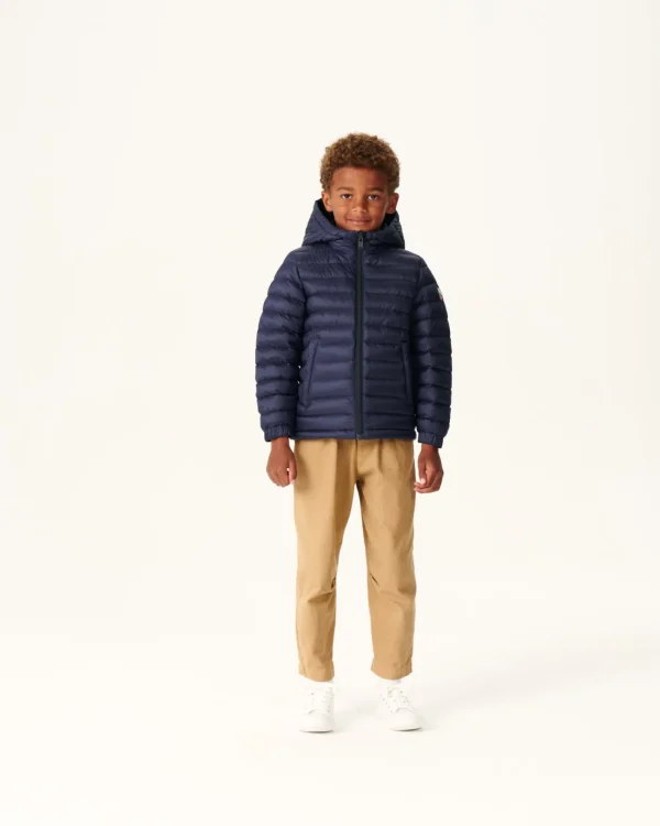 Sale Reversible Jacket Navy Child Zurich Kids Down Jackets