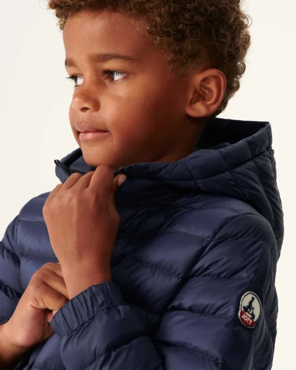 Sale Reversible Jacket Navy Child Zurich Kids Down Jackets