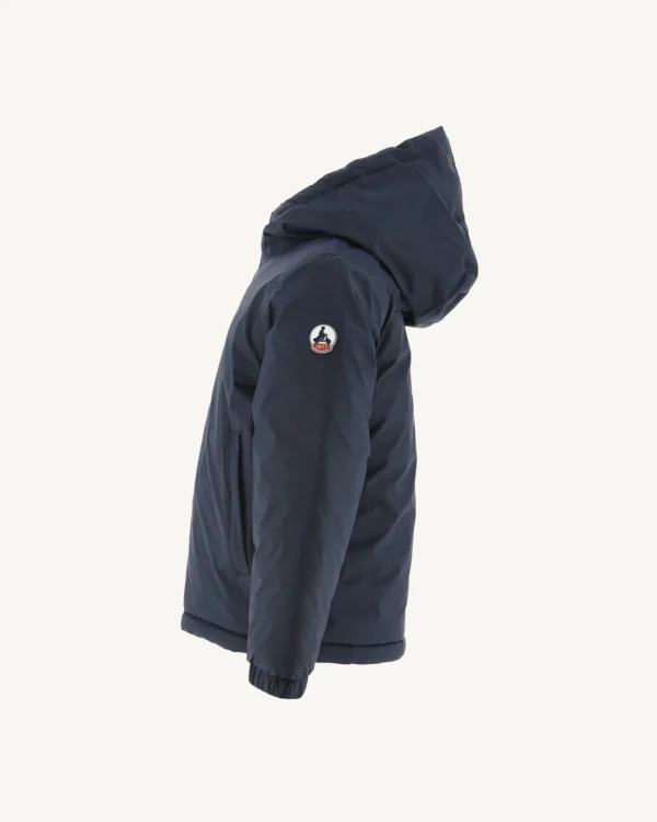 Sale Reversible Jacket Navy Child Zurich Kids Down Jackets